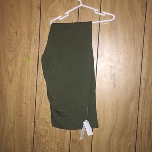 Olive green leggings